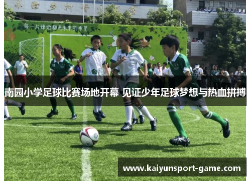 南园小学足球比赛场地开幕 见证少年足球梦想与热血拼搏